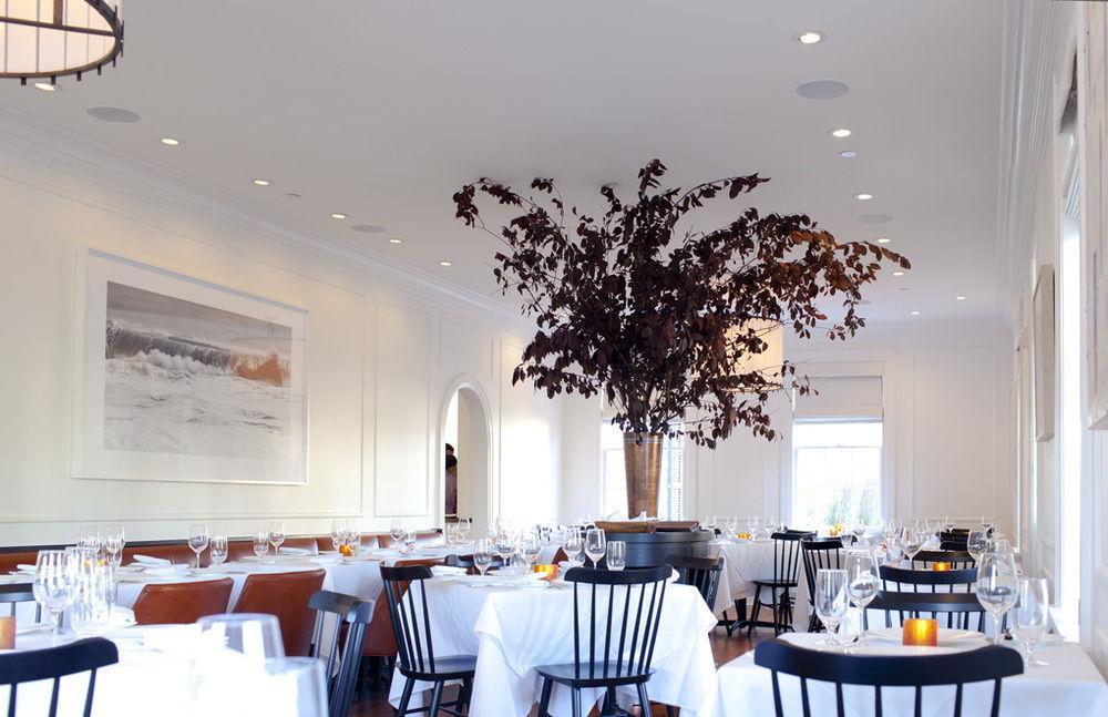 Topping Rose House Hotel Bridgehampton Restoran gambar